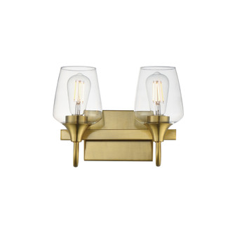 Goblet 2-Light Wall Sconce (19|26132CLNAB)