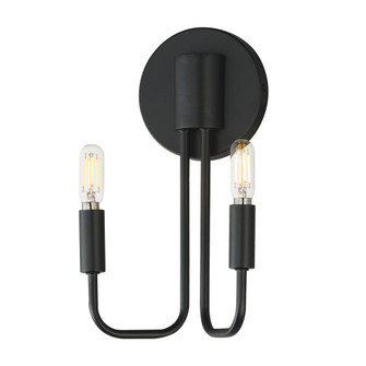 Abner 2-Light Wall Sconce (19|24860BK)