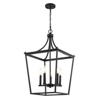 Cottage Grove 5 Light 16-In W Pendant Matte Black (51|P0467)