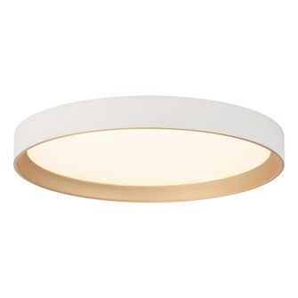 Darien 12-In. W Led Flush Mount White And Gold (51|C0382)