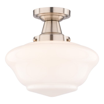 Eastgate 12-In. W Semi-Flush Ceiling Light Satin Nickel (51|C0352)