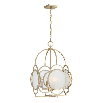 Damen 4-Light Pendant in Noble Brass (8483|3-4699-4-127)