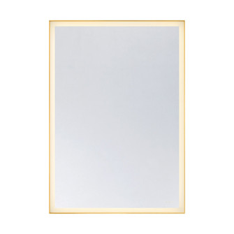 Paulding LED Rectangle Frontlit Mirror with Gold Frame (8483|2-1238-42X60)