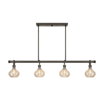 Sheriden 4-Light Chandelier in Mediterranean Bronze (8483|1-2274-4-15)