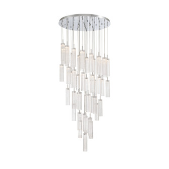 Addis 36'' Integrated LED Multi-Light Polished Chrome Pendant (205|ADD-423-CH-CL)