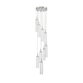 Addis 12'' Integrated LED Multi-Light Polished Chrome Pendant (205|ADD-405-CH-CL)