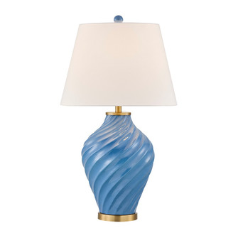 Viola 1-Light Table Lamp in Blue (128|11-CD34-BL)