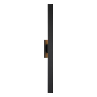 Davis 1-Light LED Outdoor Wall Lantern in Black (128|5-148-5CCT-BK)