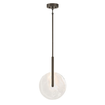 Ainslie 1-Light LED Pendant in Mediterranean Bronze (128|7-9307-1-15)