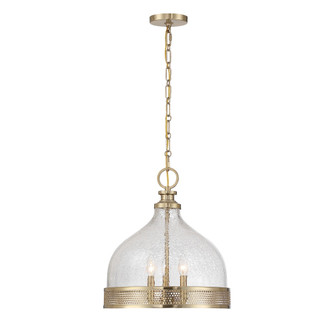 Stern 3-Light Pendant in Noble Brass (128|7-3699-3-127)