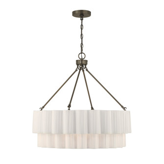 Tucker 4-Light Pendant in Mediterranean Bronze (128|7-1999-4-15)