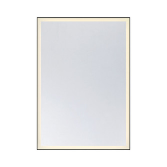 Paulding LED Rectangle Frontlit Mirror with Black Frame (128|2-1237-42X60)