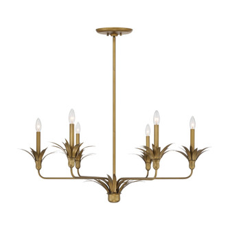 Strathmore 6-Light Chandelier in Antique Patina (128|1-1260-6-339)