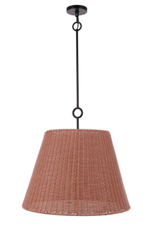 Kirsten 3 Light 24'' Pendant in Flat Black (20|61893-FB)