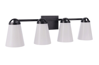 Zane 4 Light Vanity in Flat Black (20|20732FB4)