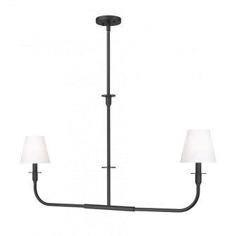 2 Light Linear Chandelier (276|3049-42L-MB)