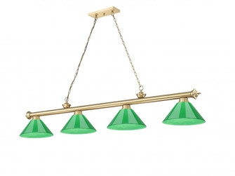 4 Light Billiard (276|2306-4HBR-PGR)