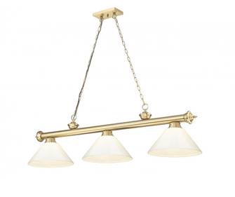 3 Light Billiard (276|2306-3HBR-PWH)