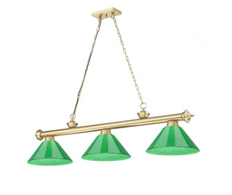3 Light Billiard (276|2306-3HBR-PGR)