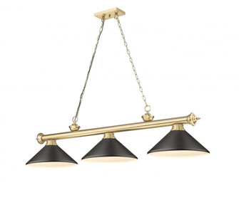 3 Light Billiard (276|2306-3HBR-MBRZ)