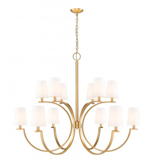 12 Light Chandelier (276|2016-12MGLD)