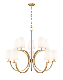 10 Light Chandelier (276|2016-10MGLD)