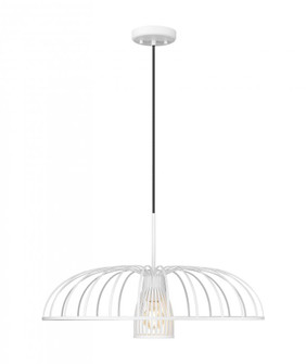 1 Light Pendant (276|623P24-TXWH)