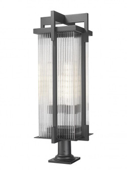 3 Light Outdoor Pier Mounted Fixture (276|5031PHXLR-533PM-BK)