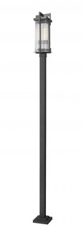 2 Light Outdoor Post Mounted Fixture (276|5031PHBS-536P-BK)
