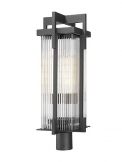 2 Light Outdoor Post Mount Fixture (276|5031PHBR-BK)