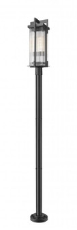 2 Light Outdoor Post Mounted Fixture (276|5031PHBR-5012P-BK)