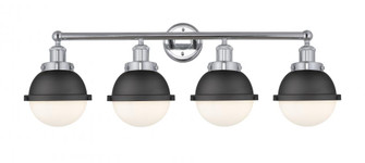 Edison - 4 Light - 34 inch - Polished Chrome - Bath Vanity Light (3442|616-4W-PC-HFS-61-BK)