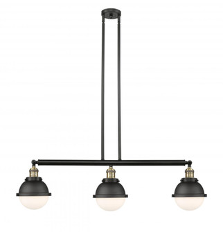 Hampden - 3 Light - 40 inch - Black Antique Brass - Stem Hung - Adjustable Island Light (3442|213-BAB-HFS-61-BK)