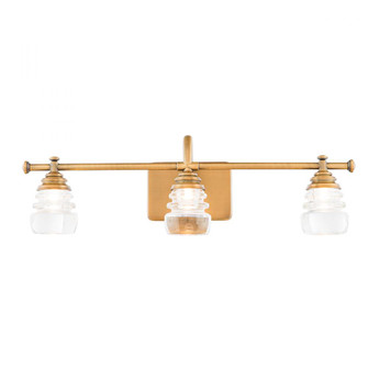 RONDELLE 24IN 3 LIGHT VANITY 3000K (16|WS-42524-AB)