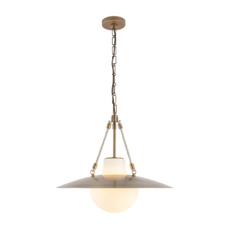 Waverly 22-in Vintage Brass Pendant (7713|PD319722VB)