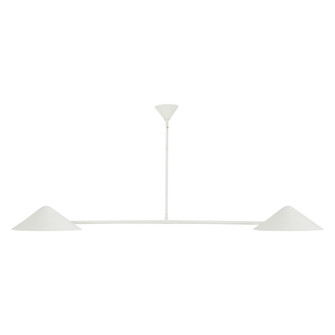 Ashford 58-in Antique White Linear Pendant (7713|LP636158AW)