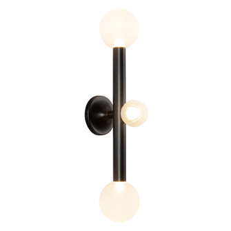 Reese 23-in Urban Bronze Dimmable LED Vanity Light with Opal Glass (461|WS32823-UB/OP)