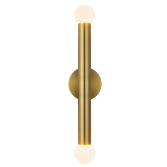 Calla 24-in Brushed Gold Dimmable LED Vanity Light (461|WS26624-BG)