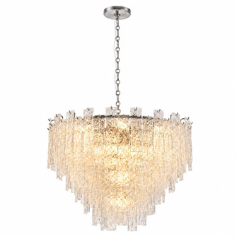 Flavia Large Round Chandelier  - Warm Brass (5578|H21122L-16BR)