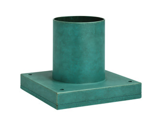 BRASS TRADITIONS - 5 inch - Verde Green - Solid Brass - Pier Mount Adapter (3442|P200-VG)