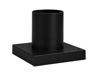 BRASS TRADITIONS - 5 inch - Matte Black - Solid Brass - Pier Mount Adapter (3442|P200-BK)