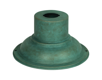 BRASS TRADITIONS - 7 inch - Verde Green - Solid Brass - Pier Mount Adapter (3442|P100-VG)