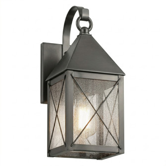 BRASS TRADITIONS - Ashford - 1 Light - 13 inch - Gunmetal - Solid Brass - Off  the Wall - Sconce (3442|9531P-X-GM-SDY)