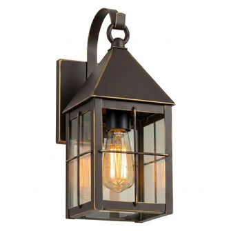Ashford - 1 Light - 13 inch - Bronze - Solid Brass - Off  the Wall - Sconce (3442|9531P-H-BZ-CL)