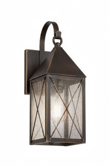 BRASS TRADITIONS - Ashford - 1 Light - 17 inch - Bronze - Solid Brass - Off  the Wall - Sconce (3442|9521P-X-BZ-SDY)