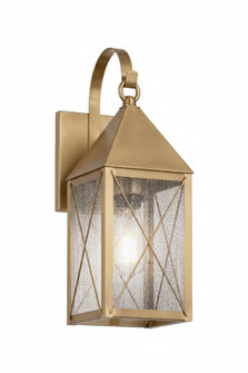 Ashford - 1 Light - 17 inch - Antique Brass - Solid Brass - Off  the Wall - Sconce (3442|9521P-X-AB-SDY)