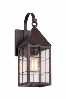 Ashford - 1 Light - 17 inch - Dark Brass - Solid Brass - Off  the Wall - Sconce (3442|9521P-H-DB-CL)