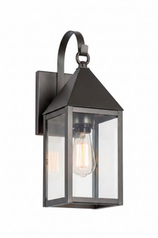 Ashford - 1 Light - 17 inch - Gunmetal - Solid Brass - Off  the Wall - Sconce (3442|9521P-GM-CL)