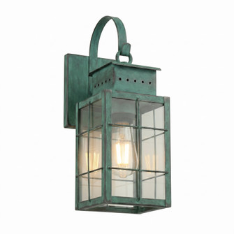 Norfield - 1 Light - 16 inch - Verde Green - Solid Brass - Off  the Wall - Sconce (3442|9421P-H-VG-CL)
