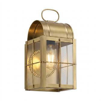 Durham - 1 Light - 10 inch - Antique Brass - Solid Brass - Sconce (3442|9131-H-AB-CL)